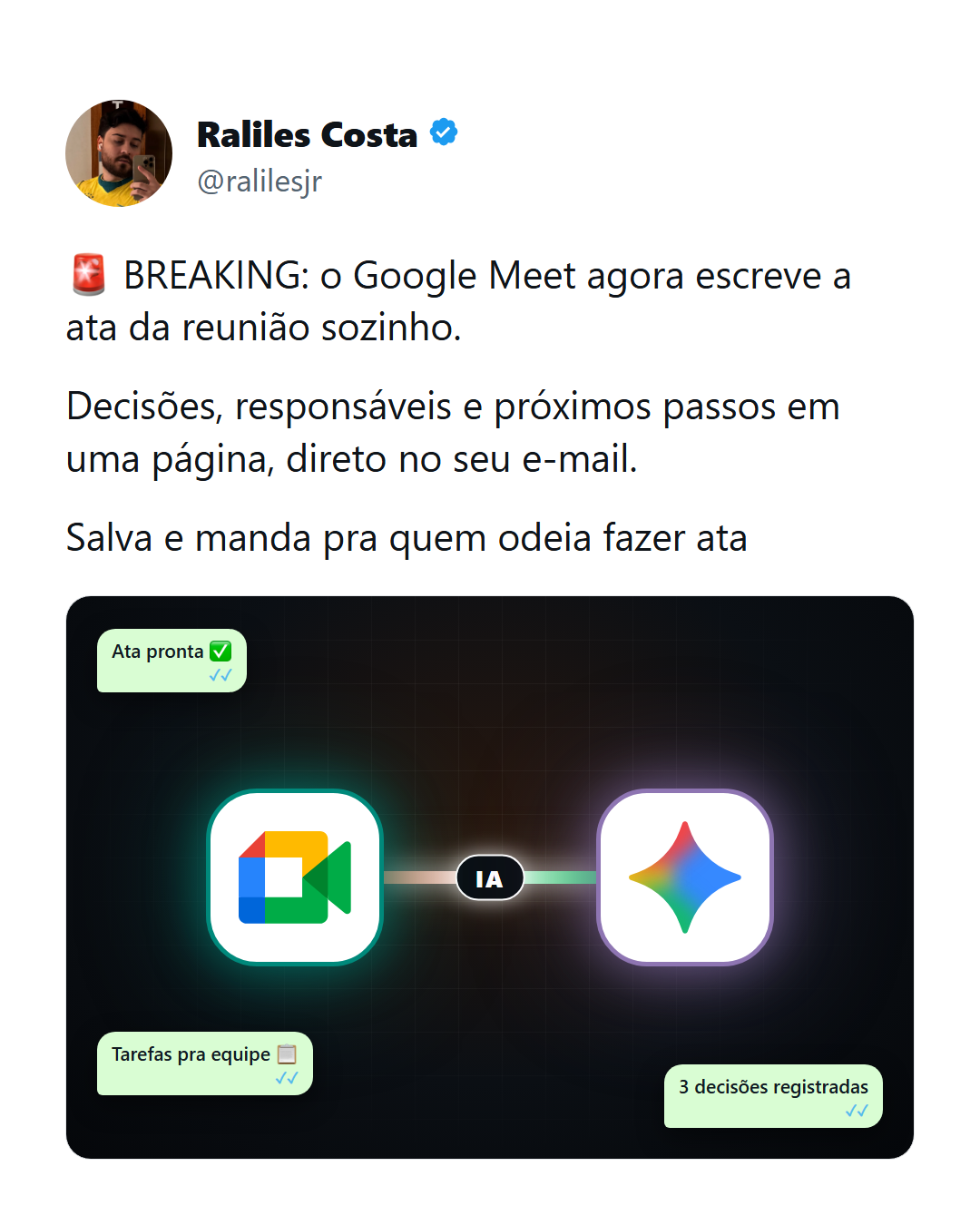 O Google Meet agora faz a ata da reunião sozinho: como ativar