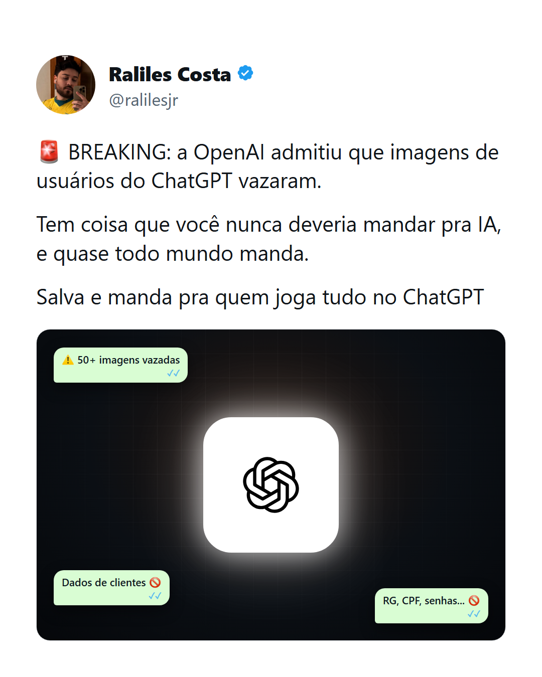 O que você nunca deve mandar pra uma IA (e como usar com documentos sem se expor)